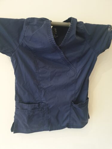 Cherokee Scrub Top Blue
