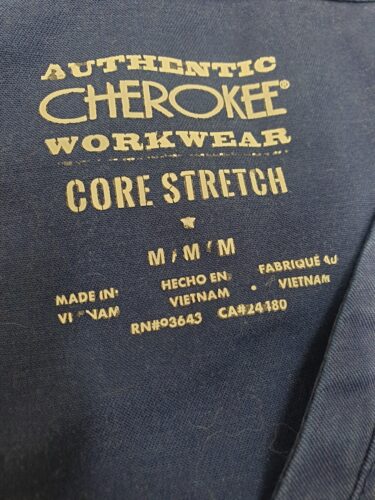 Cherokee Scrub Top Blue